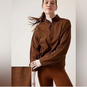 Athleta Polartec Half Zip Sweatshirt